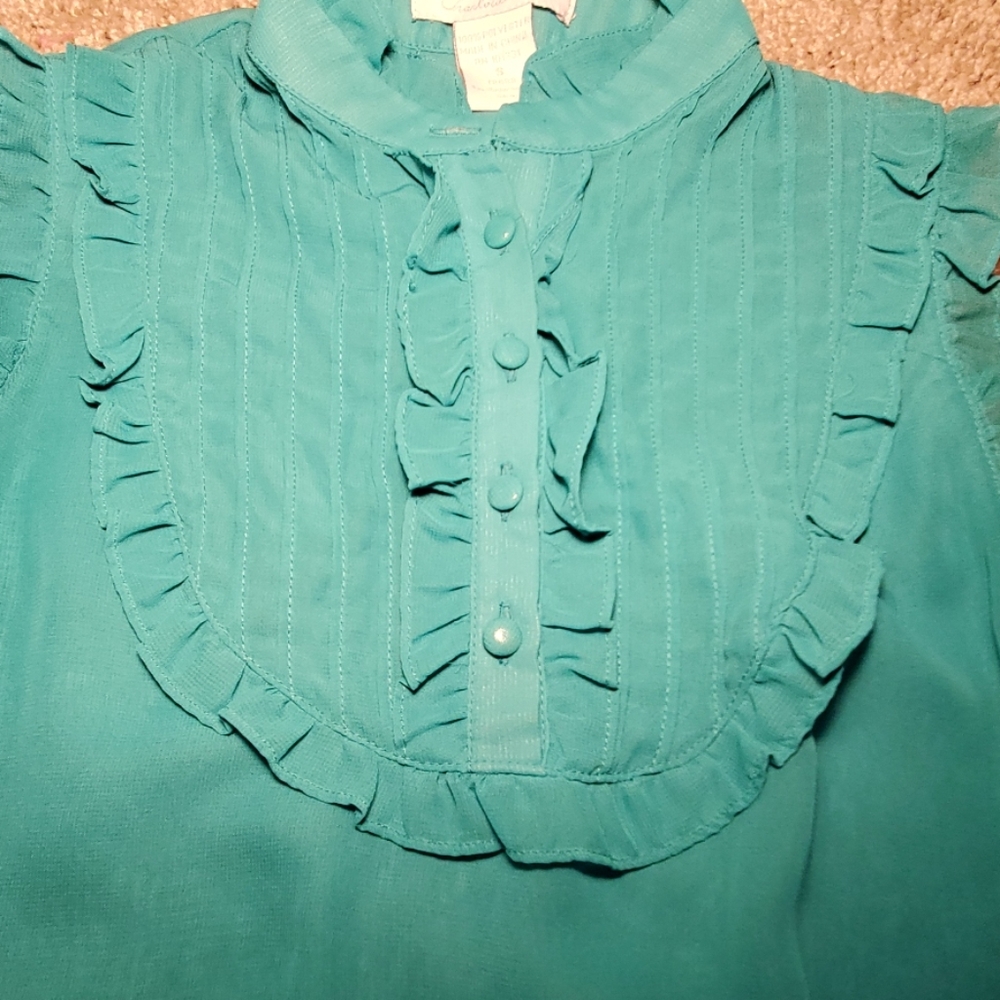 Charlotte Russe Ruffled Top - Picture 4 of 6